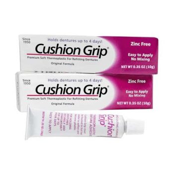 Cushion Grip Thermoplastic Denture Adhesive