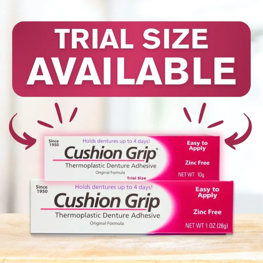 Cushion Grip™ Denture Adhesive